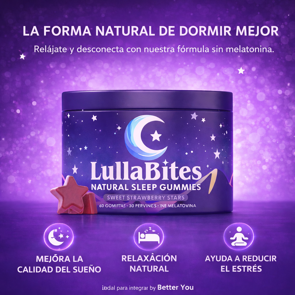 Lulla Bites | Gomitas Duerme en ''20 Minutos''