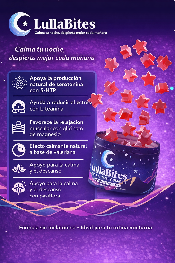 Lulla Bites | Gomitas Duerme en ''20 Minutos''