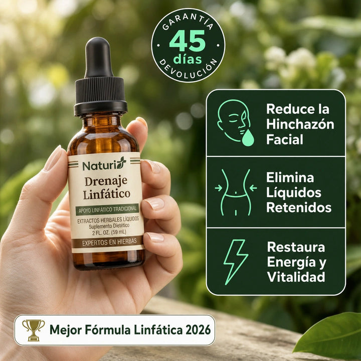 Gotas Naturi® – Desintoxicación Linfática