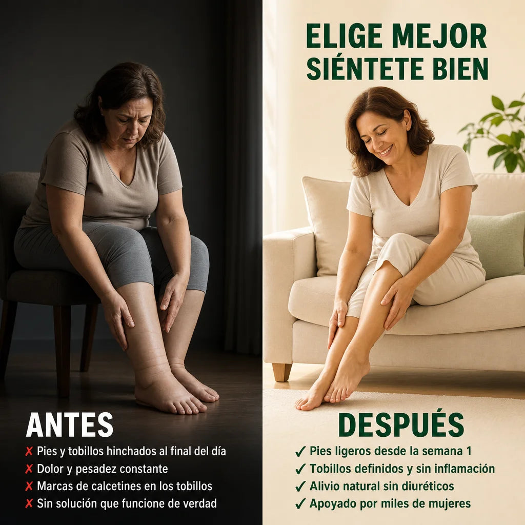 Gotas Naturi® – Drenaje Linfático para Piernas y Pies