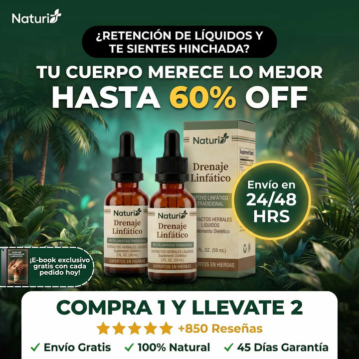 Gotas Naturi® – Desintoxicación Linfática Total