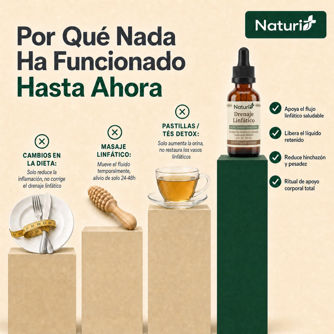 Gotas Naturi® – Desintoxicación Linfática Total